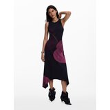 Desigual Haljina tamno roza / crna | shoptok.hr