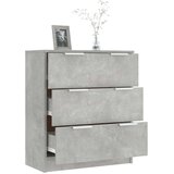 vidaXL Komoda betonsko siva 60x30x70 cm konstruiran les | Shoptok.si