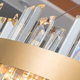 Toolight Kristalna stropna svjetiljka zlatna APP1515-CP60 | shoptok.hr