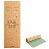 Spokey SAVASANA LUNA Cork yoga mat, 183 x 61 x 0,4 cm