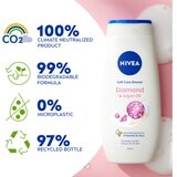 Nivea Care & Diamond kremni gel za prhanje 250 ml za ženske | Shoptok.si