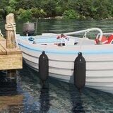  Odbojnici za čamce 2 kom. Ø 16 x 58 cm Crna PVC u