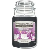 Yankee Candle Home Inspiration sveča v kozarcu Midnight Magnolia - Large