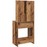  Toaletni stolić s LED svjetlima boja staro drvo 60x40x140 cm | shoptok.hr