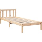  Dugi okvir kreveta bez madraca 80 x 210 cm od borovine | shoptok.hr