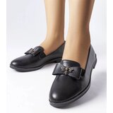 Gemre Black decorative loafers Ila Cene