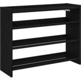  Stalak za cipele crni 80x25x62 cm od konstruiranog drva | Eponuda.ba