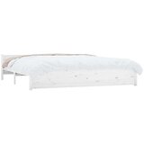  Posteljni okvir bel iz trdnega lesa 180x200 cm 6FT, (20644893) | Shoptok.si