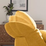 CARRYHOME KOTNA SEDEŽNA GARNITURA, mikrovlakna temno rumena | Shoptok.si