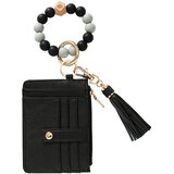 INF Silikonski zapestni obesek za ključe z denarnico Black, (21741251) | Shoptok.si