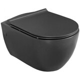 Turkuaz WC školjka City Rimless 019107-D-97 crna mat | Eponuda.ba