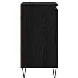  Kreveta Zidne Crni hrast 40 x 35 x 70 cm Konstruirano drvo | shoptok.hr