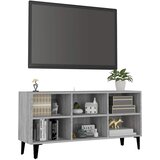 TV ormarić s metalnim nogama boja hrasta sonome 103,5x30x50 cm | shoptok.hr