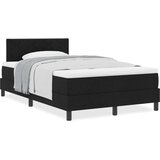  Kutna opružna kreveta s madracem Crna 120x200 cm Tkanina | shoptok.hr