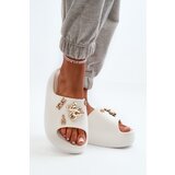 Boto Women's Lightweight Foam Sandals With Decorations White Orchia | ePonuda.com