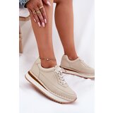 Big Star Leather Women's Sneakers On Platform | shoptok.hr