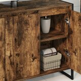  Kupaonski ormar Dimni hrast 90 x 30 x 60 cm Konstruirano drvo | shoptok.hr
