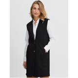 Fransa Black Women's Vest - Ladies Cene