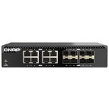 Qnap Stikalo 8 port 10Gb SFP + RJ45, half rack 1U | Shoptok.si