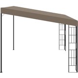  Zidna sjenica od tkanine 4 x 3 m smeđe-siva | shoptok.hr