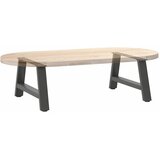  Noge za klub stolić A-oblika 2 kom antracit 60 x (30-31) cm čelik | shoptok.hr