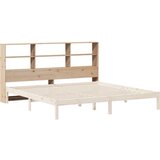 vidaXL Uzglavlje sa spremištem 200 cm od masive borovine | shoptok.hr