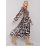 Factory Price Dress-LC-SK-22K-3038-2.80P-Black-Beige | Shoptok.si
