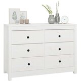 TV omarica bela 100x40x72 cm trdna borovina, (20654174) | Shoptok.si