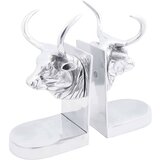  Držači za knjige 2 pcs Srebrno 17 x 15 x 27 cm Aluminij | shoptok.hr