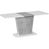  Stol CALIPSO - laminirana ploča - sivi kamen/bijeli | shoptok.hr