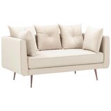 Bessagi Home dvosed luis, bež, žamet | Shoptok.si