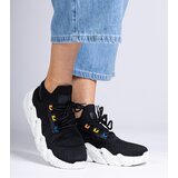 D/CEO marka niezdefiniowana Black sporty sneakers with a massive sole Sally | ePonuda.com