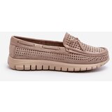VINCEZA Women's Beige Loafers With Bow Reece | shoptok.hr