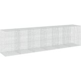  Gabion s žicom debljine 3,5 mm i mrežom 5x10 cm 600x100x150 cm | shoptok.hr