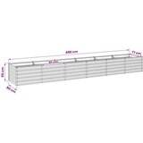  Povišeni vrtni krevet Zelena 480 x 80 x 55 cm - 480 x 80 x 55 cm Zelena | shoptok.hr