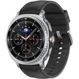 Samsung Watch 8 Classic 3,3 cm (1.3") AMOLED 46 mm Digitalno 438 x 438 pikseli Ekran osjetljiv na dodir 4G Srebro Wi-Fi GPS | Shoptok.si