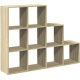  Pregrada/regal za knjige3 razina hrast 137,5x29x103,5 cm drveni | Eponuda.com