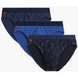 Atlantic Men's sports briefs 3Pack - blue | Shoptok.si