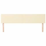  Uzglavlja krem 200x5x78/88 cm od umjetne kože | shoptok.hr