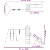 Vanjski Zunanje igralo trdna borovina, (20795297) | Shoptok.si