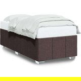 vidaXL Okvir za krevet tamnosmeđi 80x200 cm od tkanine | shoptok.hr