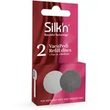 MicroPedi Wet & Dry Soft & Medium nadomestne glave za čistilno krtačko za razpokane noge 2 kos