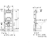 Geberit SIKOGESINFD35 sat infinitio wc školjka s kompletom duofix 458.141.21.1 Delta35 | Shoptok.si