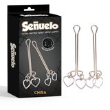  Štipaljke za bradavice sa srcima — metal, metal, 9,4 cm — CN 862416260 Cene