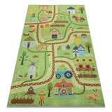 RugsX BAMBINO 50200 pralna preproga Vas, ulice za otroke protizdrsna - zelena / smeđa 200x290 cm, (5000175555) | Shoptok.si