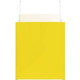  Papirnate vrećice 50 kom s ručkama žute 32x22x24 cm | shoptok.hr