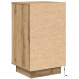 TV ormarić s LED svjetlima boja artisan hrasta 38x34x65 cm | shoptok.hr