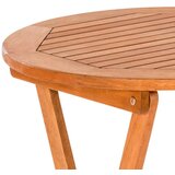 Gardenson Vrtna Zložljiva Miza Rebel, 65x75x65cm, Masivno | Shoptok.si