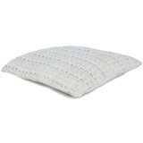 GIFTDECOR Ukrasni beli vuneni jastuk više uskih pletenica 60x60cm cene