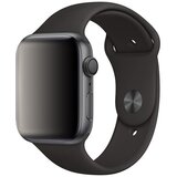  Narukvica za Apple Watch Silicone Strap black M/ L 42/ 44/ 45/ 49 mm | ePonuda.com